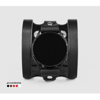 Leather cuff band compatible with Samsung and other Smart watches strap, Handmade UA code 2081