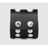 Leather cuff band compatible with Samsung and other Smart watches strap, Handmade UA code 2081