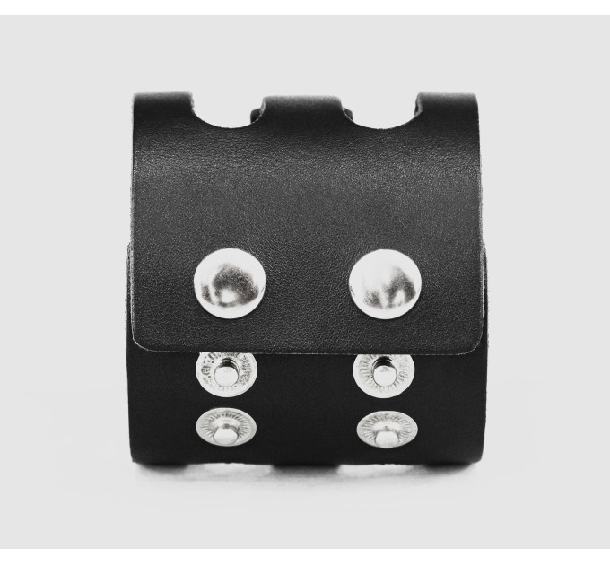 Leather cuff band compatible with Samsung and other Smart watches strap, Handmade UA code 2081