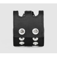 Leather cuff band compatible with Samsung and other Smart watches strap, Handmade UA code 2081st