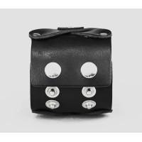 Leather cuff band compatible with Samsung and other Smart watches strap, Handmade UA code 2085