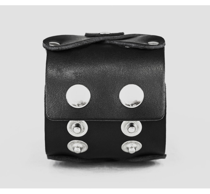 Leather cuff band compatible with Samsung and other Smart watches strap, Handmade UA code 2085