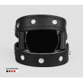 Leather cuff band compatible with Samsung and other Smart watches strap, Handmade UA code 2090st