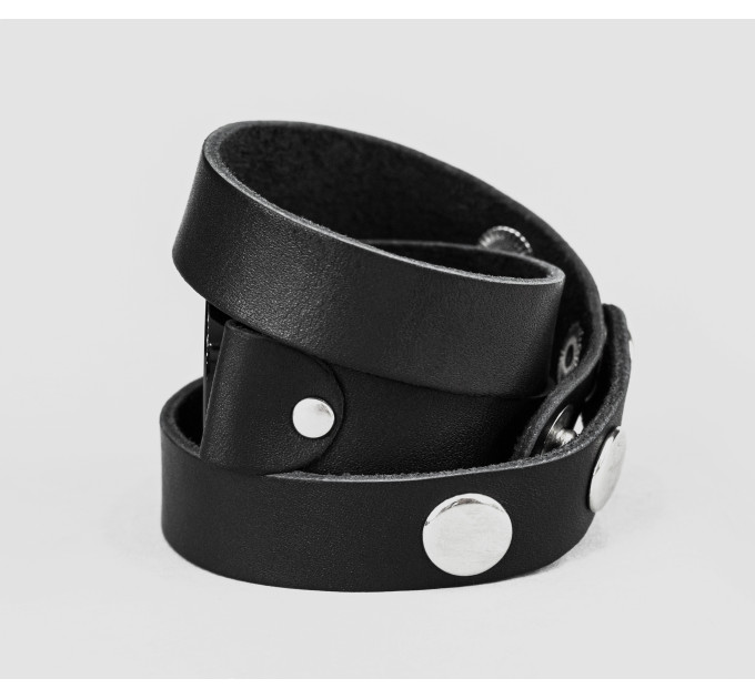 Leather cuff band compatible with Samsung and other Smart watches strap, Handmade UA code 2095