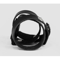 Leather cuff band compatible with Samsung and other Smart watches strap, Handmade UA code 2095