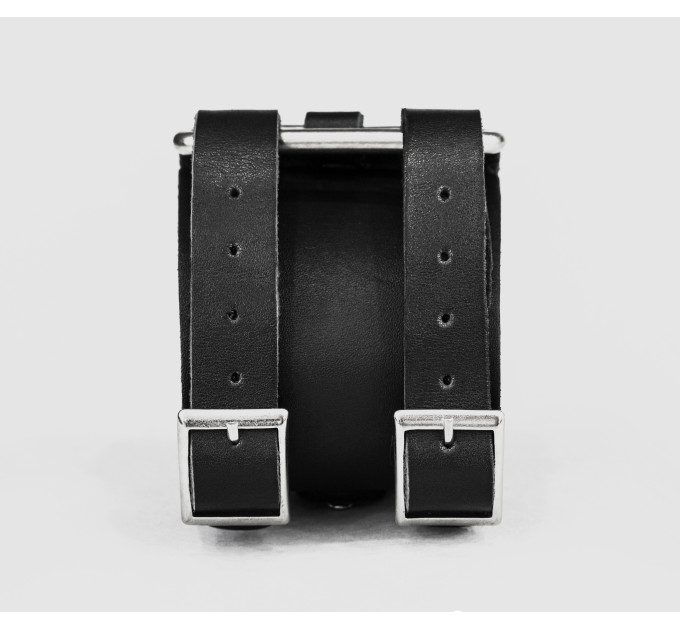 Leather cuff band compatible with Samsung and other Smart watches strap, Handmade UA code 2107