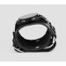 Leather cuff band compatible with Samsung and other Smart watches strap, Handmade UA code 2107