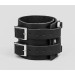 Leather cuff band compatible with Samsung and other Smart watches strap, Handmade UA code 2108