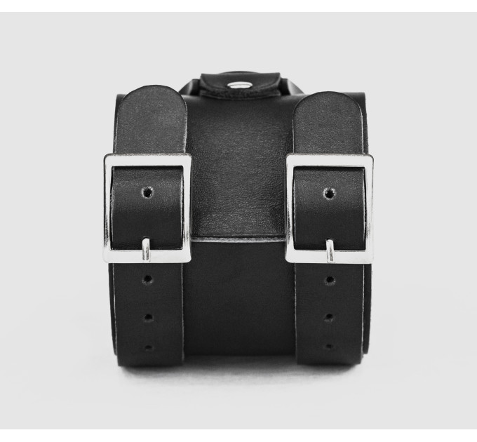 Leather cuff band compatible with Samsung and other Smart watches strap, Handmade UA code 2200