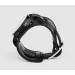 Leather cuff band compatible with Samsung and other Smart watches strap, Handmade UA code 2230st