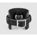 Leather cuff band compatible with Samsung and other Smart watches strap, Handmade UA code 2235