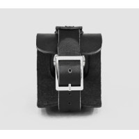 Leather cuff band compatible with Samsung and other Smart watches strap, Handmade UA code 2235