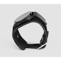 Leather cuff band compatible with Samsung and other Smart watches strap, Handmade UA code 2235