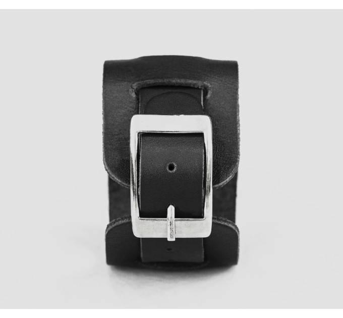 Leather cuff band compatible with Samsung and other Smart watches strap, Handmade UA code 2240