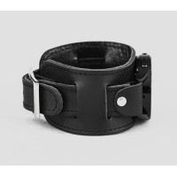 Leather cuff band compatible with Samsung and other Smart watches strap, Handmade UA code 2240st