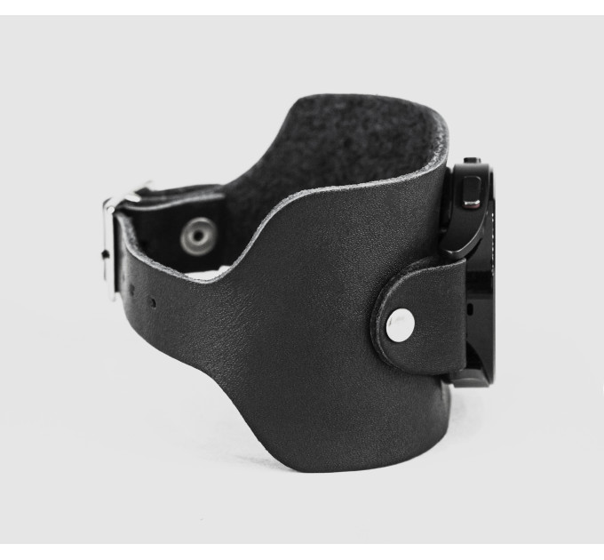 Leather cuff band compatible with Samsung and other Smart watches strap, Handmade UA code 2310