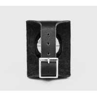 Leather cuff band compatible with Samsung and other Smart watches strap, Handmade UA code 2310