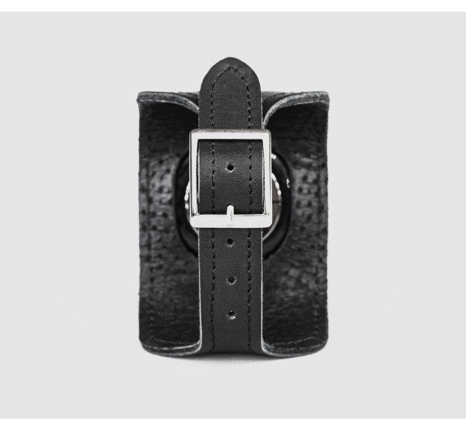 Leather cuff band compatible with Samsung and other Smart watches strap, Handmade UA code 2310st