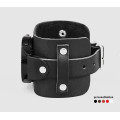 Leather cuff band compatible with Samsung and other Smart watches strap, Handmade UA code 2330