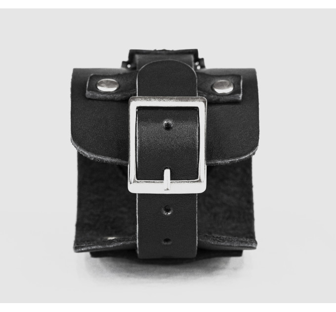 Leather cuff band compatible with Samsung and other Smart watches strap, Handmade UA code 2330