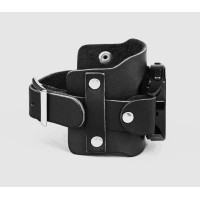 Leather cuff band compatible with Samsung and other Smart watches strap, Handmade UA code 2335