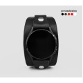 Leather cuff band compatible with Samsung and other Smart watches strap, Handmade UA code 2357
