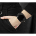 Leather cuff band compatible with Samsung and other Smart watches strap, Handmade UA code 2357st