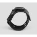 Leather cuff band compatible with Samsung and other Smart watches strap, Handmade UA code 2362