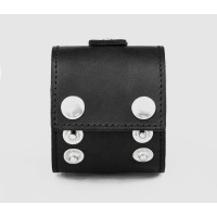 Leather cuff band compatible with Samsung and other Smart watches strap, Handmade UA code 2363st