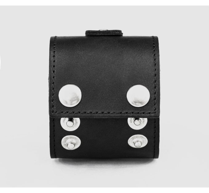 Leather cuff band compatible with Samsung and other Smart watches strap, Handmade UA code 2363st