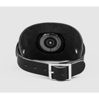 Leather cuff band compatible with Samsung and other Smart watches strap, Handmade UA code 2530