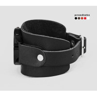 Leather cuff band compatible with Samsung and other Smart watches strap, Handmade UA code 2540