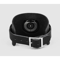 Leather cuff band compatible with Samsung and other Smart watches strap, Handmade UA code 2540
