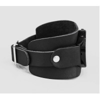 Leather cuff band compatible with Samsung and other Smart watches strap, Handmade UA code 2540