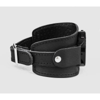 Leather cuff band compatible with Samsung and other Smart watches strap, Handmade UA code 2540st