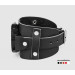 Leather cuff band compatible with Samsung and other Smart watches strap, Handmade UA code 2552