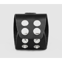 Leather cuff band compatible with Samsung and other Smart watches strap, Handmade UA code 2620