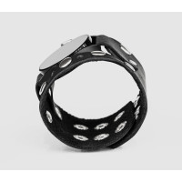 Leather cuff band compatible with Samsung and other Smart watches strap, Handmade UA code 2625