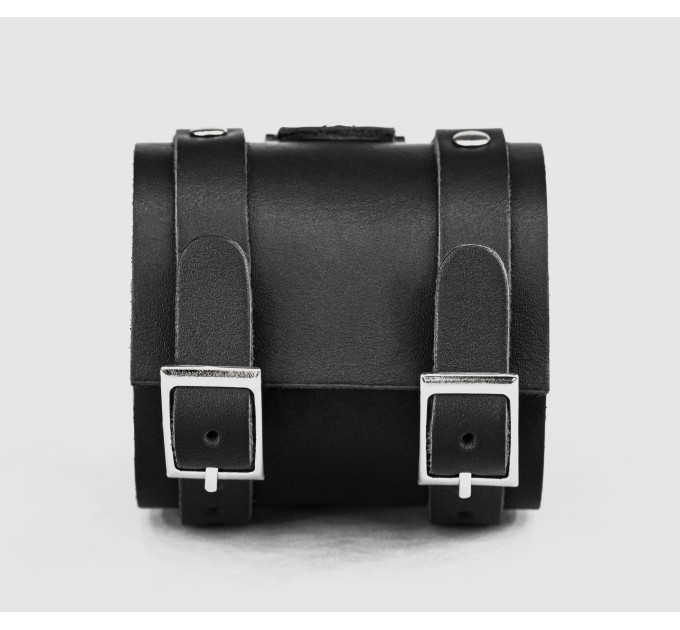 Leather cuff band compatible with Samsung and other Smart watches strap, Handmade UA code 2715