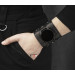 Leather cuff band compatible with Samsung and other Smart watches strap, Handmade UA code 2715