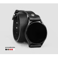 Leather cuff band compatible with Samsung and other Smart watches strap, Handmade UA code 2810