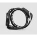 Leather cuff band compatible with Samsung and other Smart watches strap, Handmade UA code 2820st
