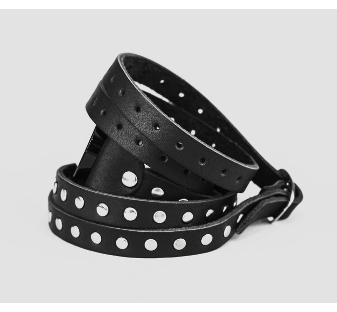 Leather cuff band compatible with Samsung and other Smart watches strap, Handmade UA code 2856