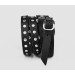 Leather cuff band compatible with Samsung and other Smart watches strap, Handmade UA code 2856