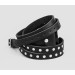 Leather cuff band compatible with Samsung and other Smart watches strap, Handmade UA code 2857