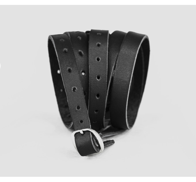 Leather cuff band compatible with Samsung and other Smart watches strap, Handmade UA code 2858