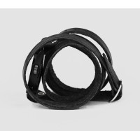 Leather cuff band compatible with Samsung and other Smart watches strap, Handmade UA code 2860