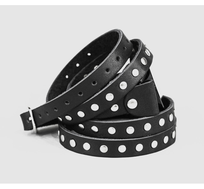 Leather cuff band compatible with Samsung and other Smart watches strap, Handmade UA code 2861