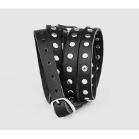 Leather cuff band compatible with Samsung and other Smart watches strap, Handmade UA code 2861