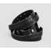 Leather cuff band compatible with Samsung and other Smart watches strap, Handmade UA code 2864